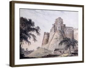 View of the Fort, Jaunpur, Uttar Pradesh-Thomas & William Daniell-Framed Giclee Print