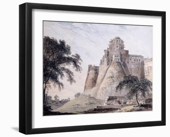 View of the Fort, Jaunpur, Uttar Pradesh-Thomas & William Daniell-Framed Giclee Print