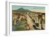 View of the Forum, Pompeii, Italy-null-Framed Art Print