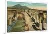View of the Forum, Pompeii, Italy-null-Framed Art Print