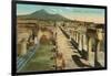 View of the Forum, Pompeii, Italy-null-Framed Art Print