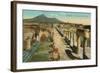 View of the Forum, Pompeii, Italy-null-Framed Art Print