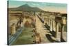 View of the Forum, Pompeii, Italy-null-Stretched Canvas