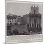 View of the Forum Romanum, Showing the Fiori Houses Presented to the Italian Government-null-Mounted Giclee Print