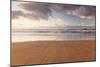 View of the Framara Beach to the Island La Graciosa at Sundown, Lanzarote, Canary Islands, Spain-Markus Lange-Mounted Photographic Print