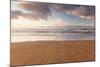 View of the Framara Beach to the Island La Graciosa at Sundown, Lanzarote, Canary Islands, Spain-Markus Lange-Mounted Photographic Print