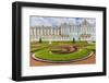 View of the French-Style Formal Gardens at the Catherine Palace, Tsarskoe Selo, St. Petersburg-Michael Nolan-Framed Photographic Print