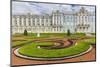 View of the French-Style Formal Gardens at the Catherine Palace, Tsarskoe Selo, St. Petersburg-Michael Nolan-Mounted Photographic Print