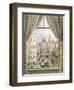 View of the Freyung, Vienna, 1825-Friedrich Wigand-Framed Giclee Print