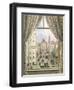 View of the Freyung, Vienna, 1825-Friedrich Wigand-Framed Giclee Print