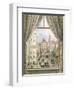 View of the Freyung, Vienna, 1825-Friedrich Wigand-Framed Giclee Print