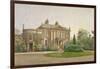 View of the Front of Carroun House, South Lambeth Road, Lambeth, London, 1887-John Crowther-Framed Giclee Print