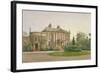 View of the Front of Carroun House, South Lambeth Road, Lambeth, London, 1887-John Crowther-Framed Giclee Print