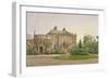 View of the Front of Carroun House, South Lambeth Road, Lambeth, London, 1887-John Crowther-Framed Giclee Print