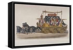 View of the Funeral Car of the Duke of Wellington, 1852-Richard Redgrave-Framed Stretched Canvas