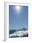 View of the Furkapass in the Bernese Oberland, Lauteraarhorn, Switzerland-Rainer Mirau-Framed Photographic Print