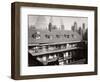 View of the Galleries at the Oxford Arms Inn, Warwick Lane, from the Roof, City of London, 1875-null-Framed Photographic Print