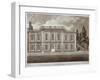 View of the Garden Front of Bradmore House, Hammersmith, London, C1800-M Merigot-Framed Giclee Print