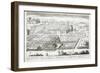 View of the Gardens of the Villa Mattei-Giovanni Domenico de' Rossi-Framed Giclee Print