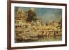 View of the Ghats at Benares, 1873-Edwin Lord Weeks-Framed Giclee Print