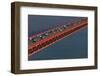 View of the Golden Gate Bridge from the Marin Headlands.-Jon Hicks-Framed Photographic Print