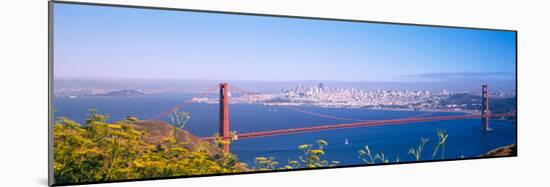 View of the Golden Gate Bridge, San Francisco, California, USA-null-Mounted Photographic Print