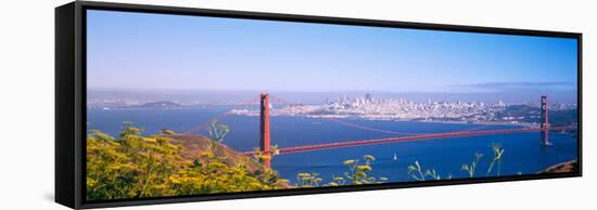View of the Golden Gate Bridge, San Francisco, California, USA-null-Framed Stretched Canvas