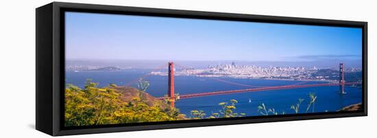 View of the Golden Gate Bridge, San Francisco, California, USA-null-Framed Stretched Canvas