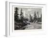 View of The Gorge-null-Framed Giclee Print