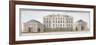 View of the Governor's House at Knightsbridge Barracks, Westminster, London, C1810-null-Framed Giclee Print