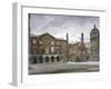 View of the grammar school at Christ's Hospital, Newgate Street, City of London, 1881-John Crowther-Framed Giclee Print