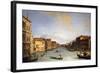 View of the Grand Canal, 1726-1728-Canaletto-Framed Giclee Print