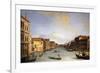 View of the Grand Canal, 1726-1728-Canaletto-Framed Giclee Print