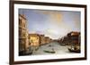 View of the Grand Canal, 1726-1728-Canaletto-Framed Giclee Print