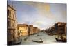 View of the Grand Canal, 1726-1728-Canaletto-Stretched Canvas