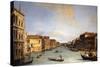 View of the Grand Canal, 1726-1728-Canaletto-Stretched Canvas