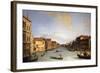 View of The Grand Canal from the Rialto Bridge, c.1730-68-Canaletto-Framed Giclee Print