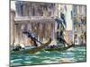 View of the Grand Canal in Venice by John Singer Sargent-null-Mounted Photographic Print