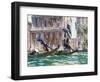 View of the Grand Canal in Venice by John Singer Sargent-null-Framed Photographic Print