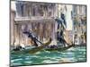 View of the Grand Canal in Venice by John Singer Sargent-null-Mounted Photographic Print