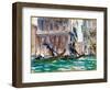 View of the Grand Canal in Venice, C.1906 (Watercolour)-John Singer Sargent-Framed Giclee Print