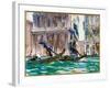 View of the Grand Canal in Venice, C.1906 (Watercolour)-John Singer Sargent-Framed Giclee Print