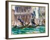 View of the Grand Canal in Venice, C.1906 (Watercolour)-John Singer Sargent-Framed Giclee Print