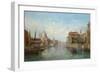 View of the Grand Canal, Venice-Alfred Pollentine-Framed Giclee Print