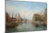 View of the Grand Canal, Venice-Alfred Pollentine-Mounted Giclee Print