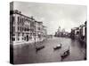 View of the Grand Canal with Gondolas-null-Stretched Canvas