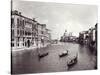 View of the Grand Canal with Gondolas-null-Stretched Canvas