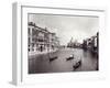 View of the Grand Canal with Gondolas-null-Framed Photographic Print