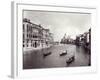 View of the Grand Canal with Gondolas-null-Framed Photographic Print