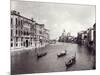 View of the Grand Canal with Gondolas-null-Mounted Photographic Print